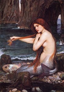 Waterhouse_a_mermaid
